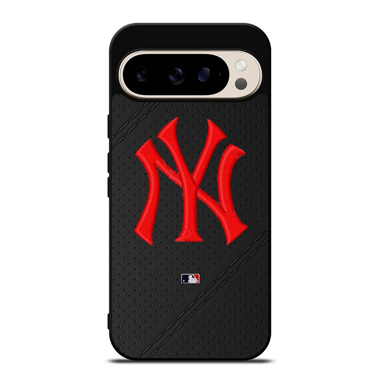 NEW YORK YANKEES STITCHING LEATHER Google Pixel 9 Pro Case Cover