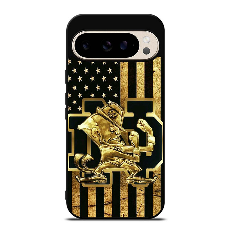 NOTRE DAME FIGHTING IRISH GOLD Google Pixel 9 Pro Case Cover