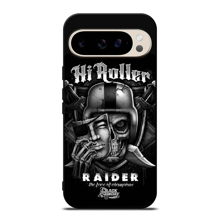 OAKLAND RAIDERS BLACK SUNDAY NFL Google Pixel 9 Pro Case Cover