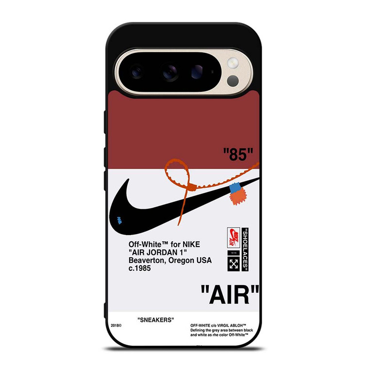 OFF WHITE NIKE AIR JORDAN SNEAKERS Google Pixel 9 Pro Case Cover OFF WHITE NIKE AIR JORDAN SNEAKERS Google Pixel 9 Pro Case Cover