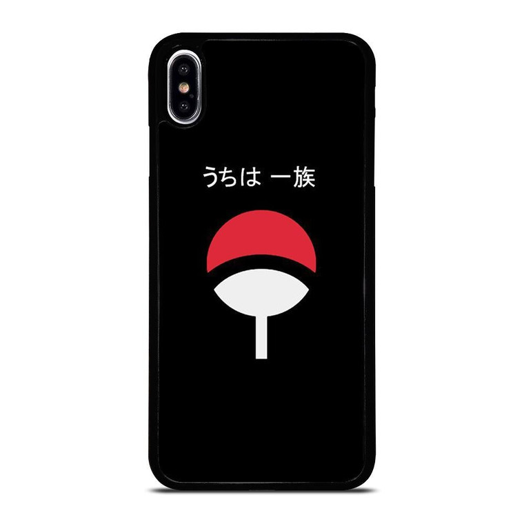 UCHIHA CLAN LOGO MINIMALIST iPhone XS Max Case Cover