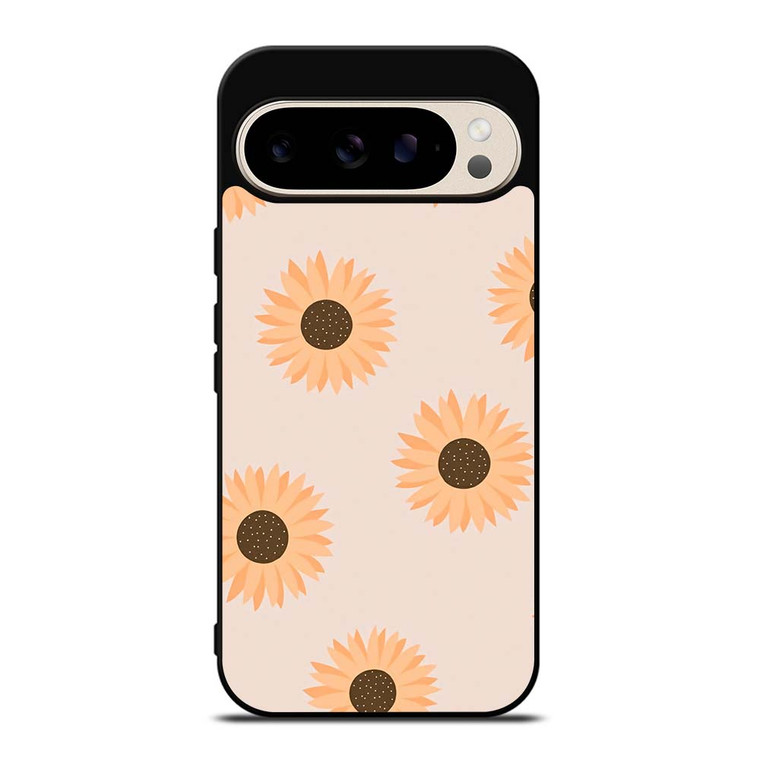 PASTEL SUNFLOWER PATTERN Google Pixel 9 Pro Case Cover