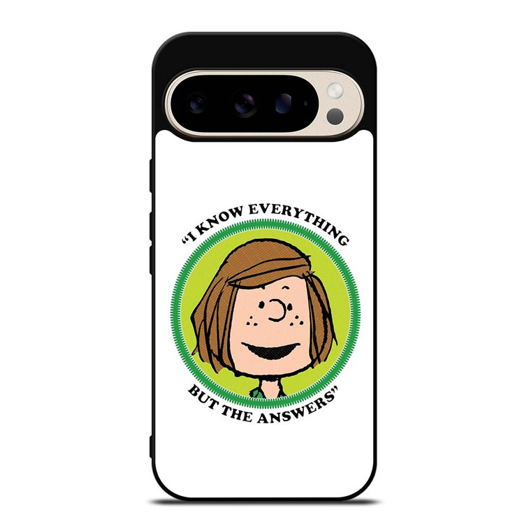 PEPPERMINT PATTY THE PEANUTS Google Pixel 9 Pro Case Cover