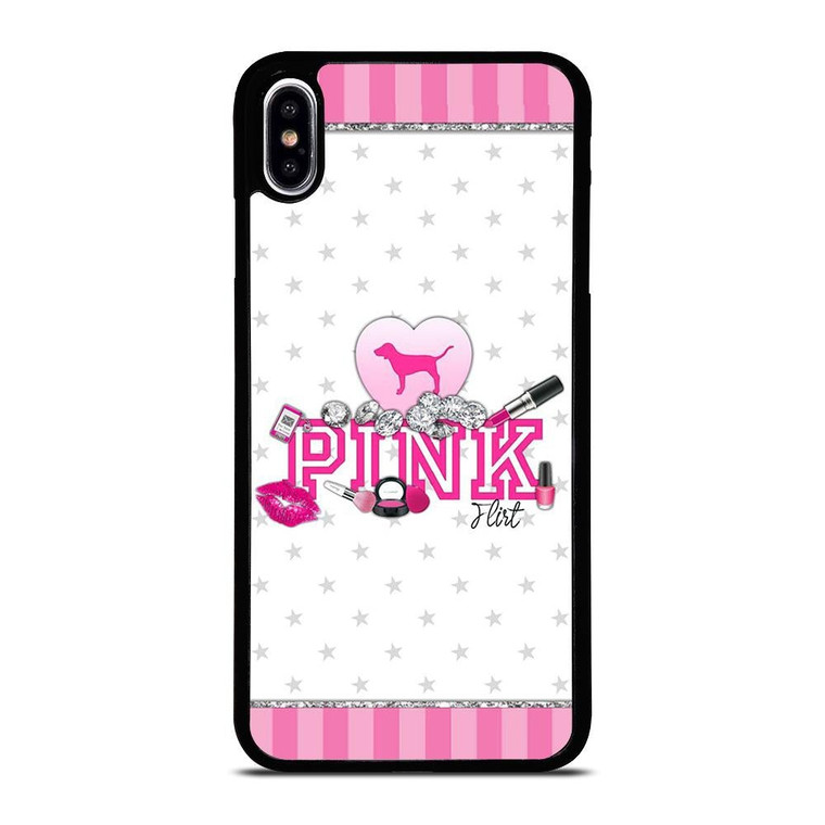 VICTORIA'S SECRET PINK DOG iPhone XS Max Case Cover