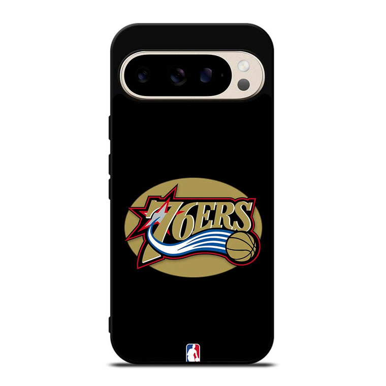 PHILADELPHIA 76ERS NBA GOLD LOGO Google Pixel 9 Pro Case Cover