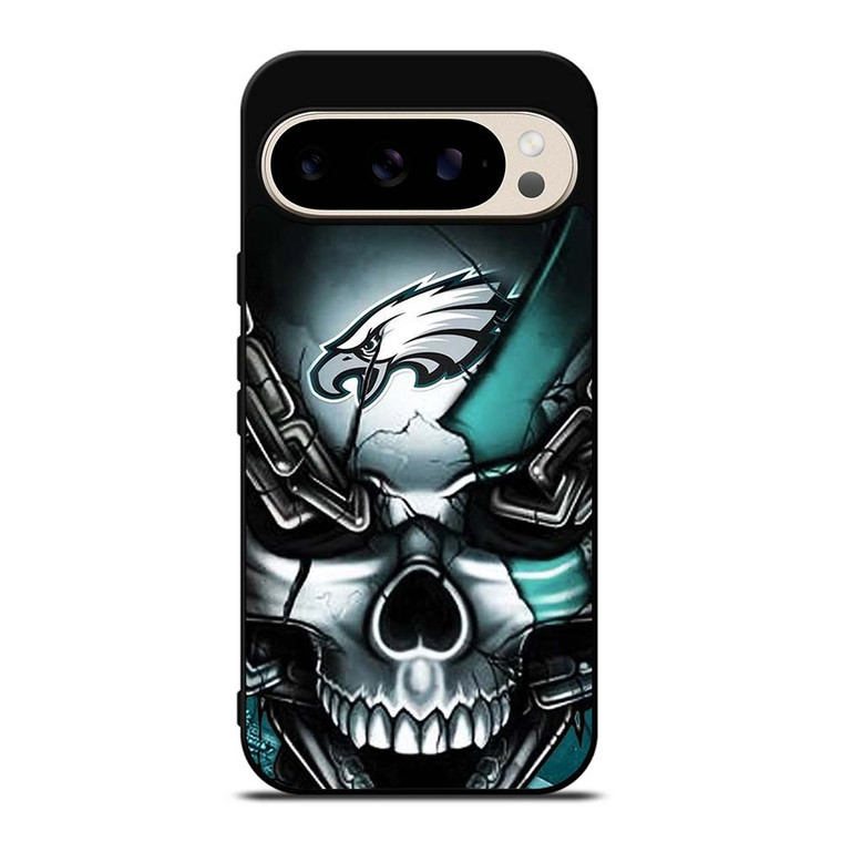 PHILADELPHIA EAGLES SKULL LOGO Google Pixel 9 Pro Case Cover