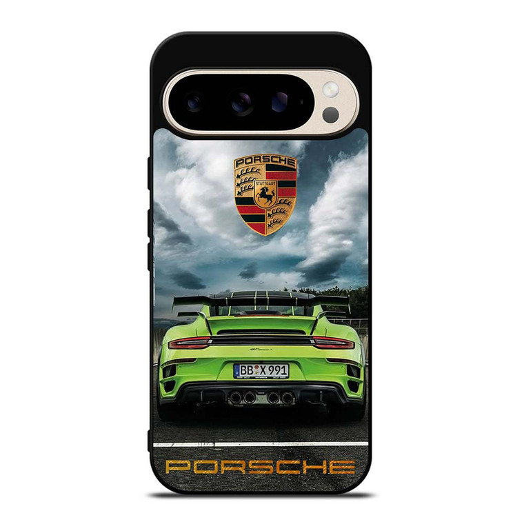 PORSCHE LOGO GREEN CAR Google Pixel 9 Pro Case Cover