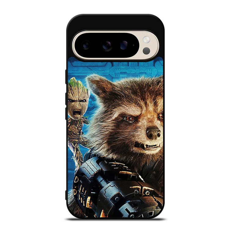 ROCKET RACCOON X GROOT Google Pixel 9 Pro Case Cover