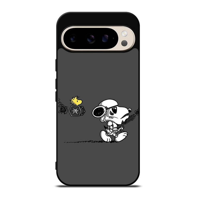 SNOOPY AND WOODSTOCK THE PEANUTS STAR WARS Google Pixel 9 Pro Case Cover