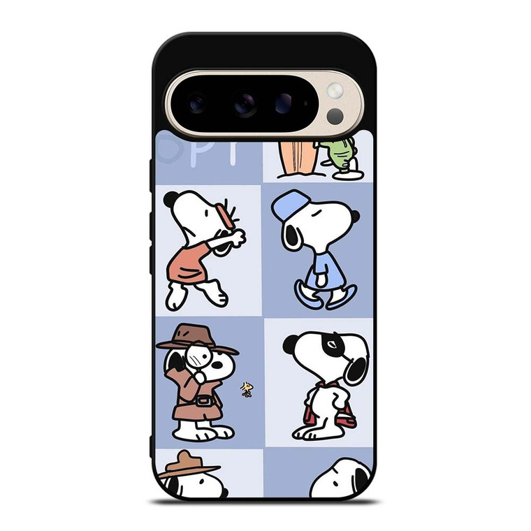 SNOOPY THE PEANUTS CHARLIE BROWN CARTOON Google Pixel 9 Pro Case Cover