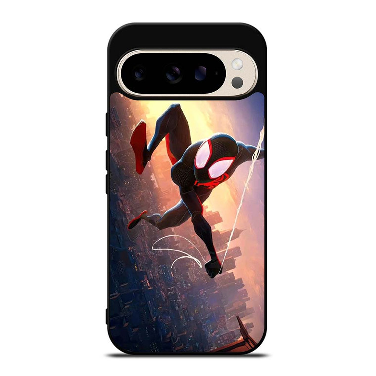 SPIDERMAN MILES MORALES ACROSS SPIDER-VERSE SWING Google Pixel 9 Pro Case Cover