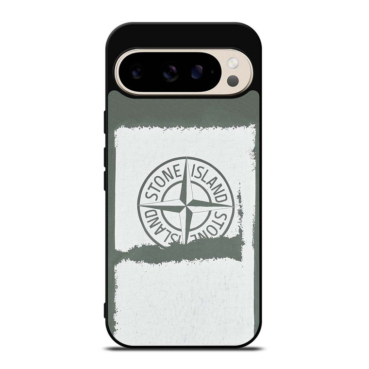 STONE ISLAND LOGO SCRATCHED Google Pixel 9 Pro Case Cover