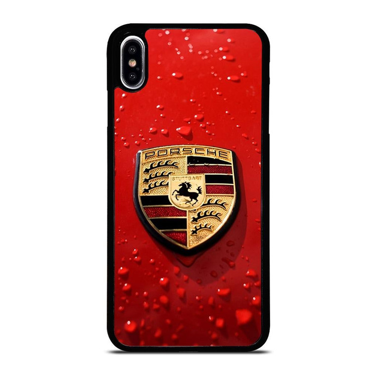 PORSCHE LOGO EMBLEM iPhone XS Max Case Cover