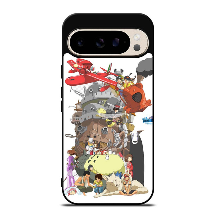 STUDIO GHIBLI ALL CHARACTER Google Pixel 9 Pro Case Cover
