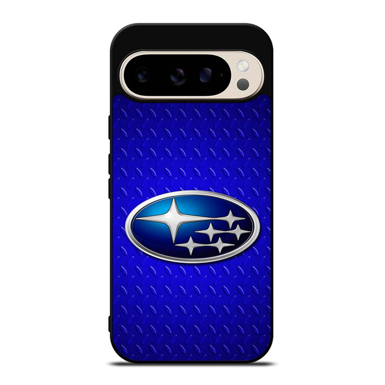 SUBARU BLUE METAL LOGO Google Pixel 9 Pro Case Cover