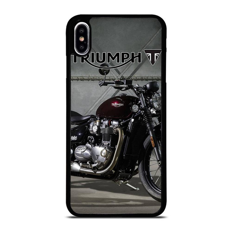 TRIUMPH MOTORCYCLE iPhone XS Max Case Cover