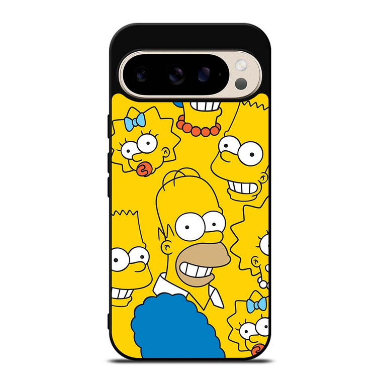 THE SIMPSONS CARTOON COLLAGE Google Pixel 9 Pro Case Cover