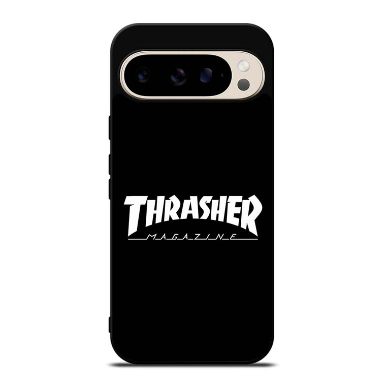 THRASHER SKATEBOARD MAGAZINE BLACK Google Pixel 9 Pro Case Cover