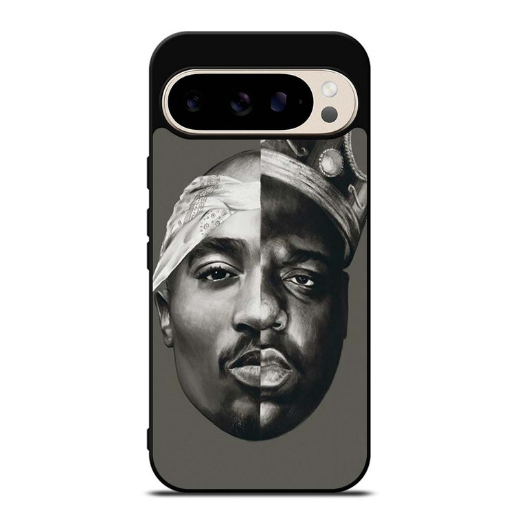 TUPAC AND NOTORIOUS BIG ART Google Pixel 9 Pro Case Cover