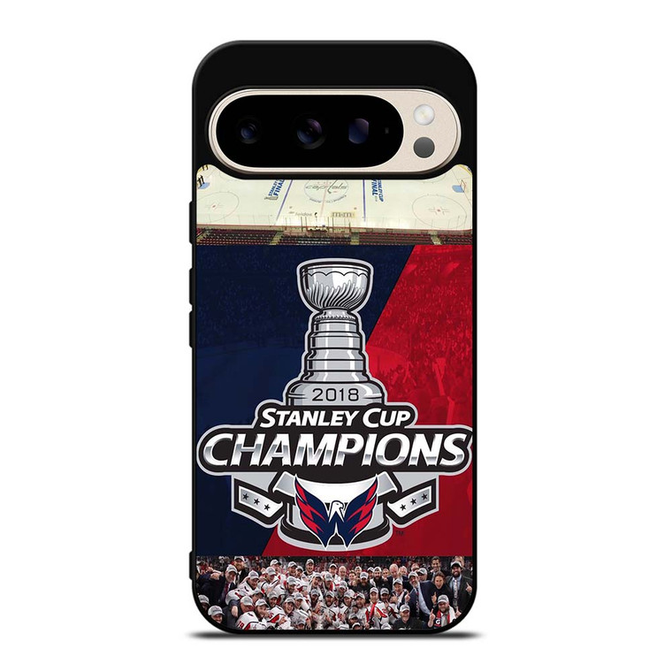 WASHINGTON CAPITALS CHAMPIONS Google Pixel 9 Pro Case Cover