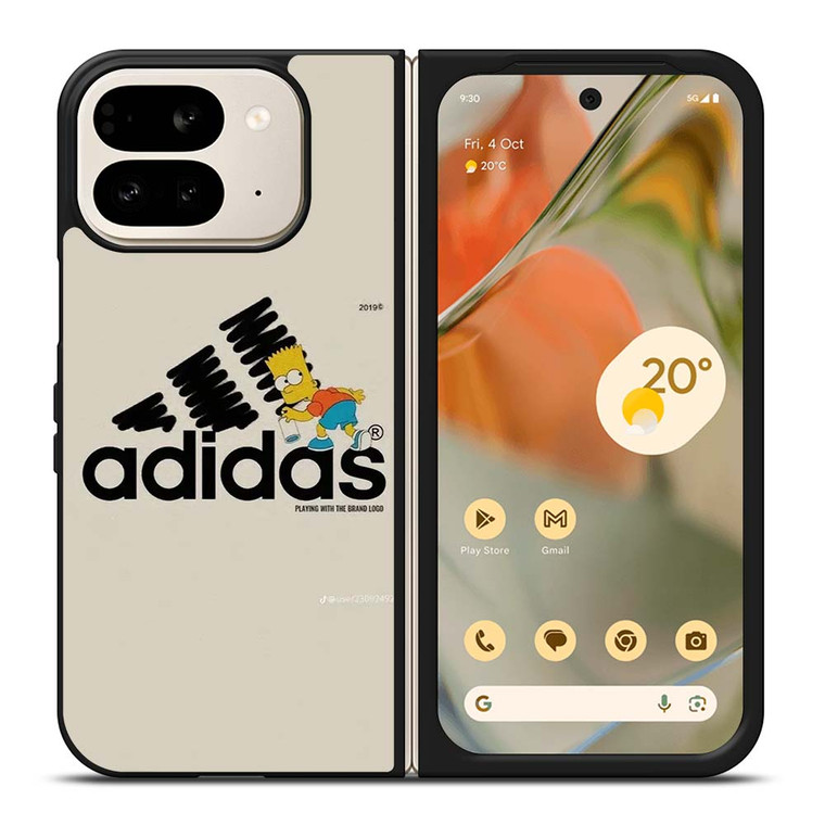 ADIDAS LOGO BART SIMPSONS Google Pixel 9 Pro Fold Case Cover