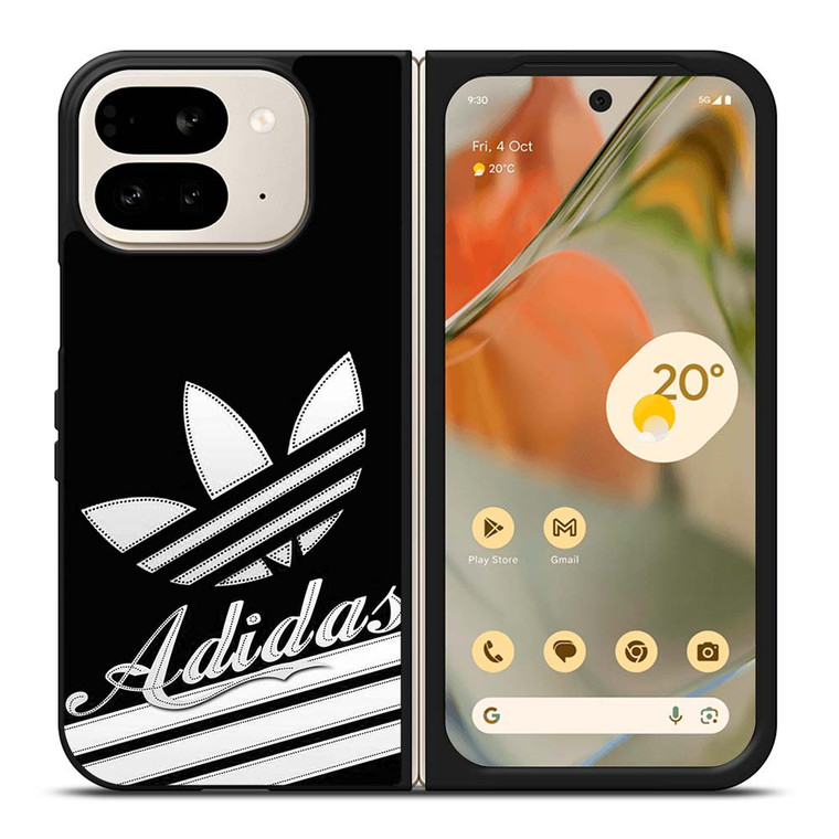 ADIDAS LOGO BLACK RETRO Google Pixel 9 Pro Fold Case Cover