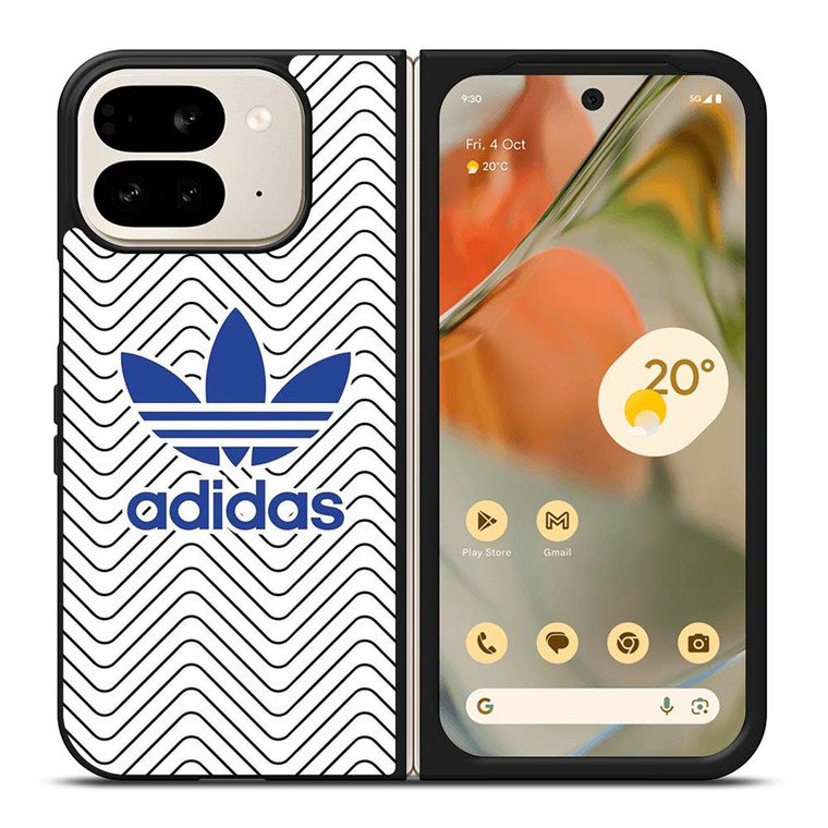 ADIDAS LOGO STRIPES WAVES Google Pixel 9 Pro Fold Case Cover