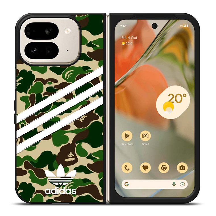 ADIDAS ORIGINALS STRIPES CAMO Google Pixel 9 Pro Fold Case Cover