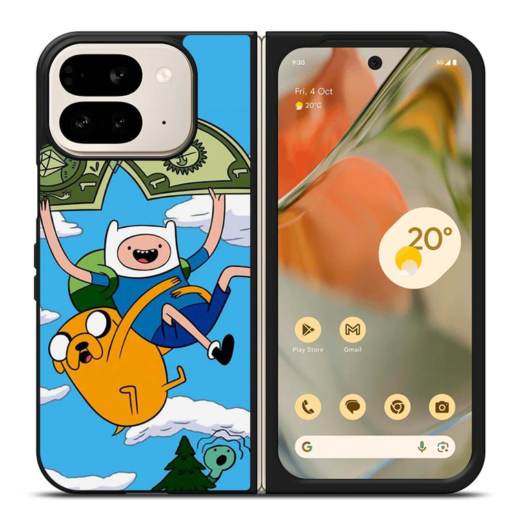 ADVENTURE TIME FINN AND JAKE MONEY Google Pixel 9 Pro Fold Case Cover