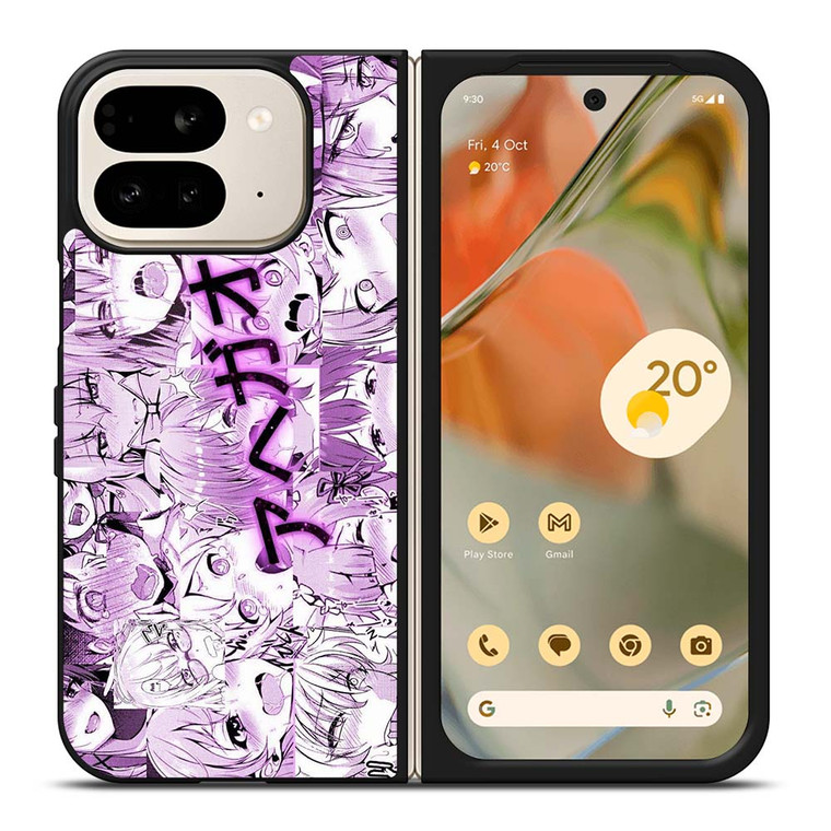 AHEGAO ANIME FACE Google Pixel 9 Pro Fold Case Cover