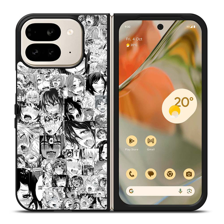 AHEGAO COMIC ANIME Google Pixel 9 Pro Fold Case Cover