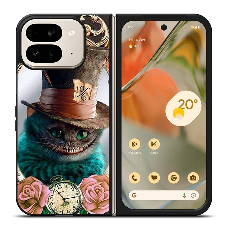 ALICE IN WONDERLAND CAT CUTE Google Pixel 9 Pro Fold Case Cover