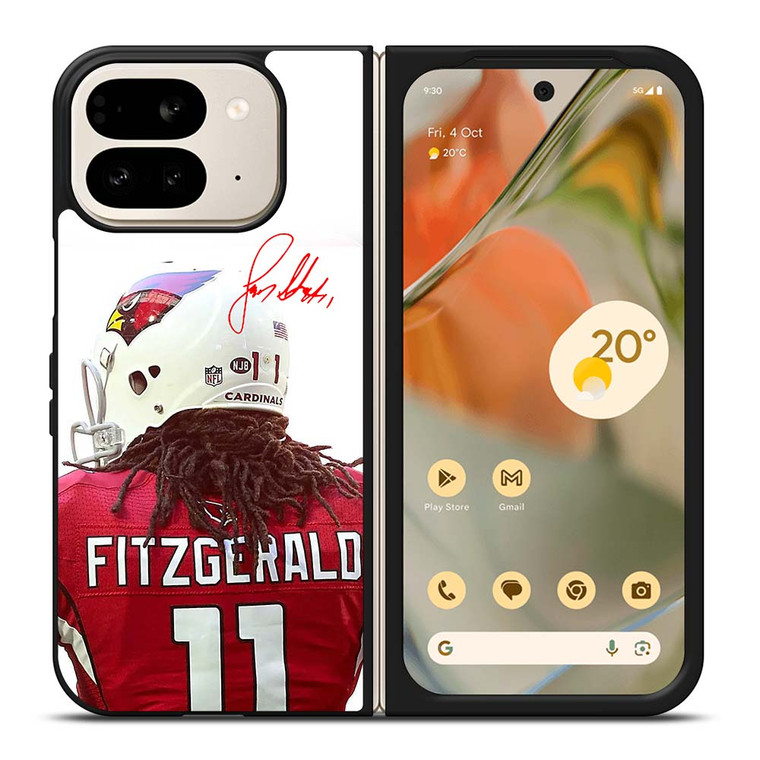 ARIZONA CARDINALS LARRY FITZGERALD Google Pixel 9 Pro Fold Case Cover