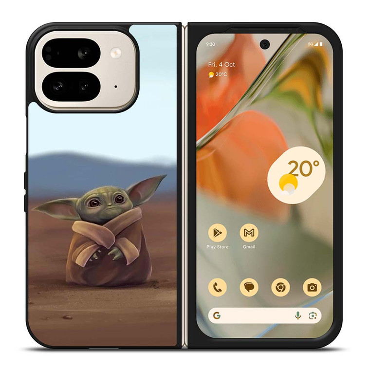 BABY YODA CUTE STAR WARS 2 Google Pixel 9 Pro Fold Case Cover