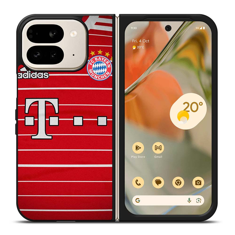 BAYERN MUNCHEN LOGO JERSEY MUNICH FOOTBALL Google Pixel 9 Pro Fold Case Cover