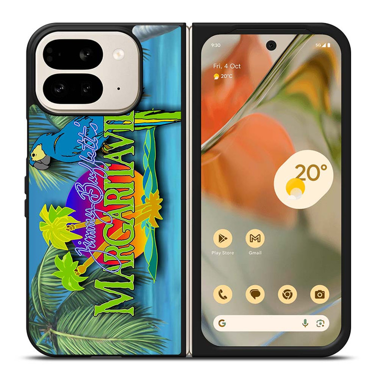 BEACH JIMMY BUFFETT MARGARITAVILLE ICON Google Pixel 9 Pro Fold Case Cover