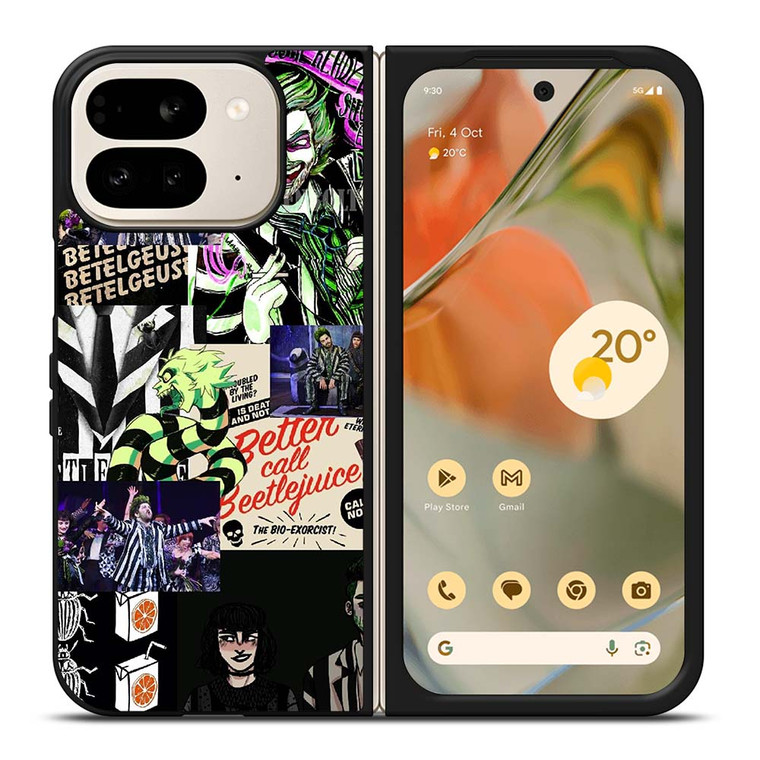 BEETLEJUICE COLLAGE Google Pixel 9 Pro Fold Case Cover