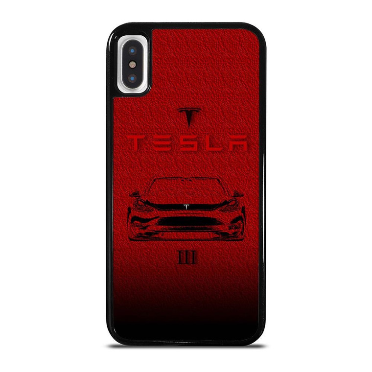 TESLA MOTORS ICON iPhone XS Max Case Cover