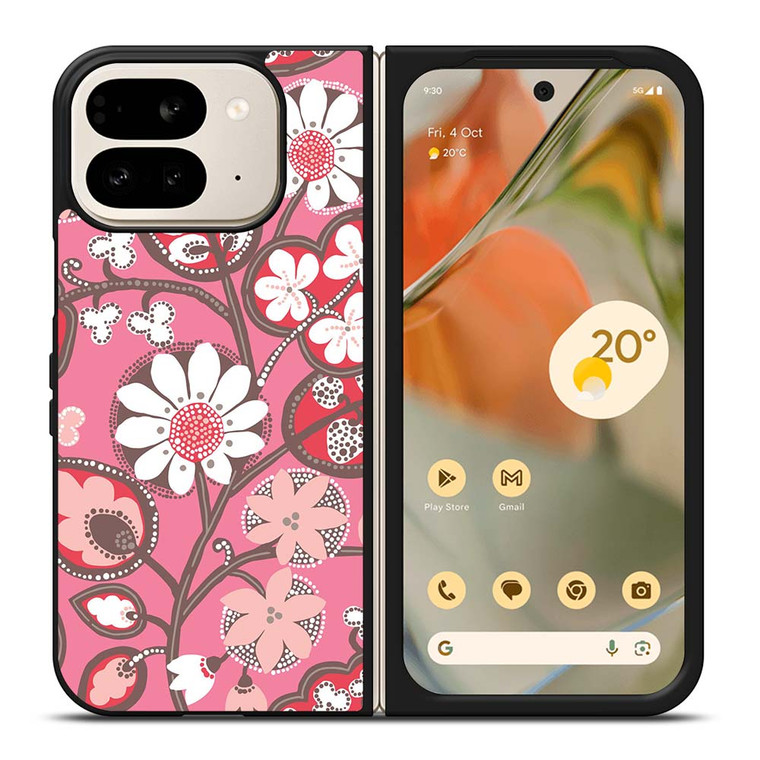 BLUSH PINK VERA BRADLEY PRINT Google Pixel 9 Pro Fold Case Cover