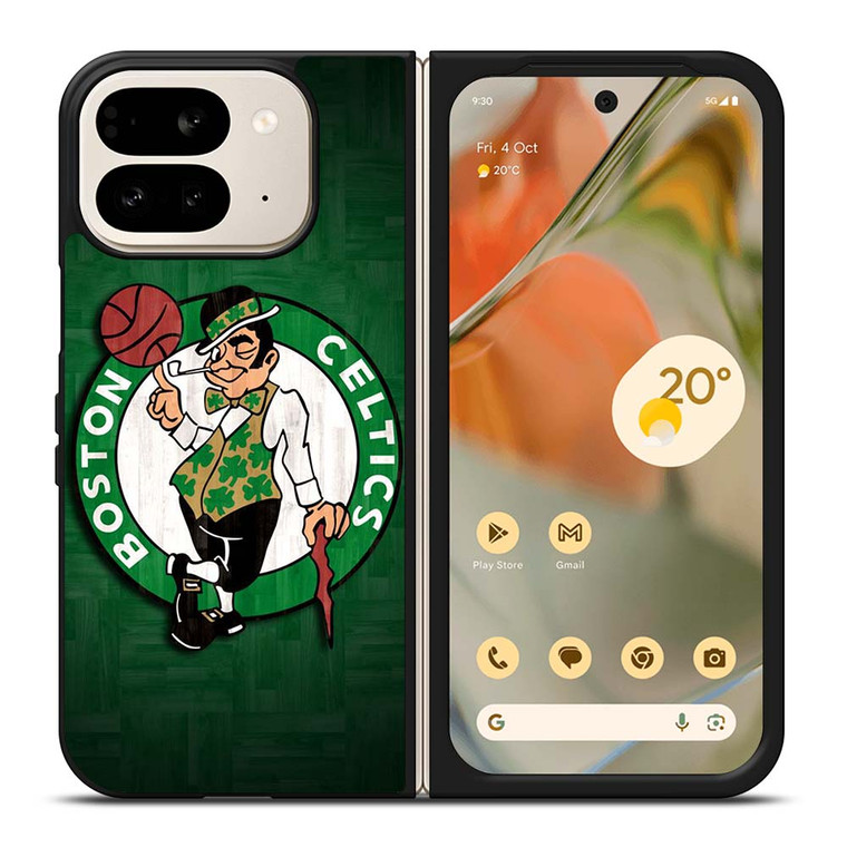 BOSTON CELTICS WOODEN LOGO Google Pixel 9 Pro Fold Case Cover