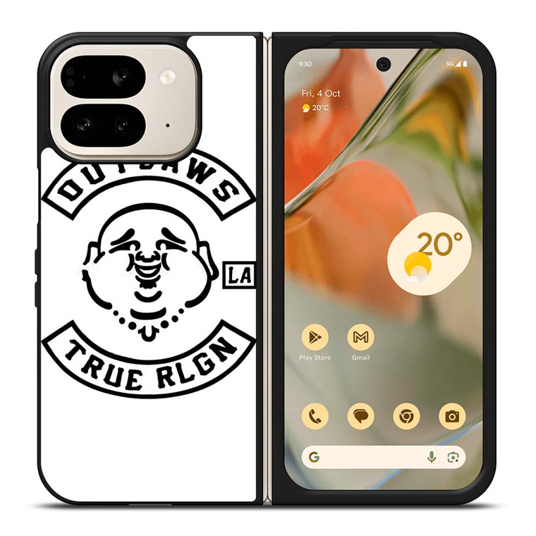 BUG BUDDHA TRUE RELIGION OUTLAWS Google Pixel 9 Pro Fold Case Cover