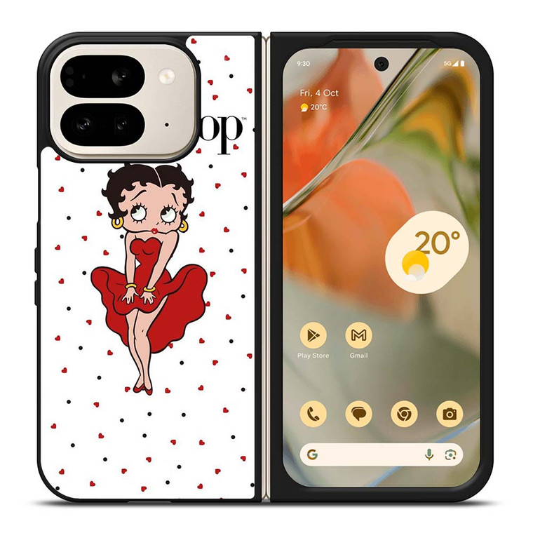 CARTOON BETTY BOOP LOVE Google Pixel 9 Pro Fold Case Cover