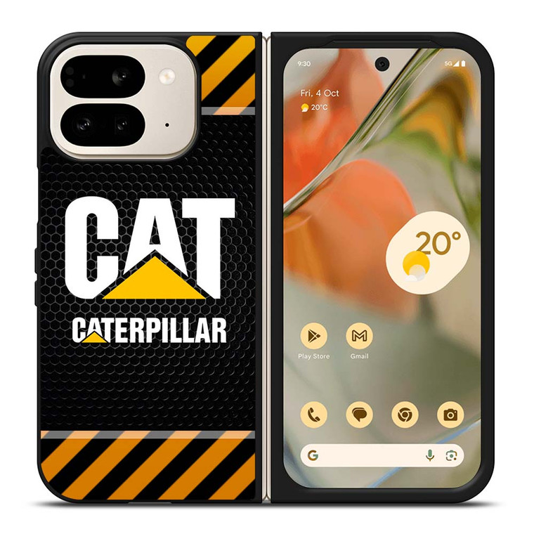 CAT CATERPILLAR METAL SYMBOL Google Pixel 9 Pro Fold Case Cover