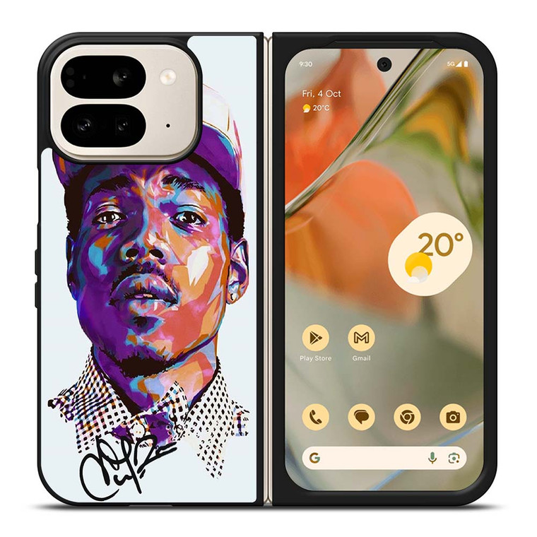 CHANCE THE RAPPER DRAWING ART Google Pixel 9 Pro Fold Case Cover