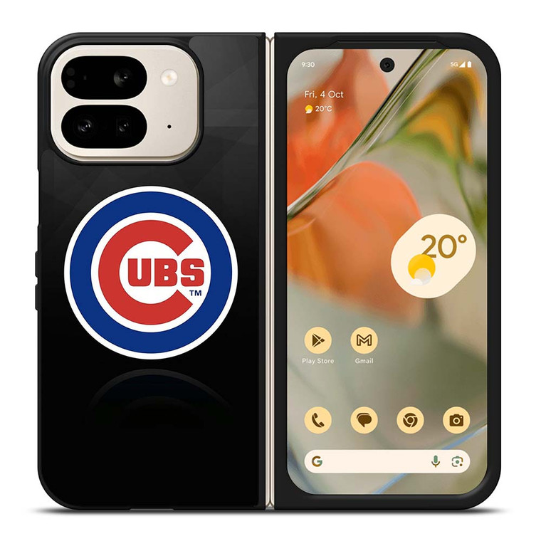 CHICAGO CUBS REFLECTED LOGO Google Pixel 9 Pro Fold Case Cover