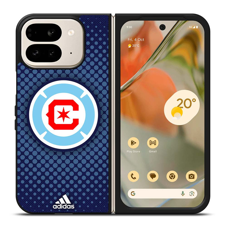 CHICAGO FIRE FC SOCCER MLS ADIDAS Google Pixel 9 Pro Fold Case Cover