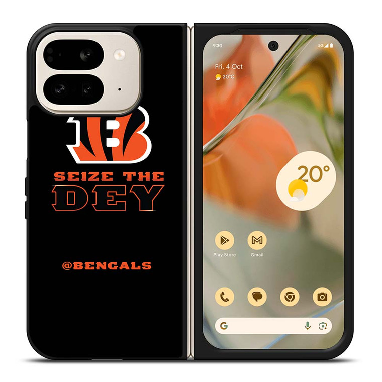 CINCINNATI BENGALS LOGO Google Pixel 9 Pro Fold Case Cover