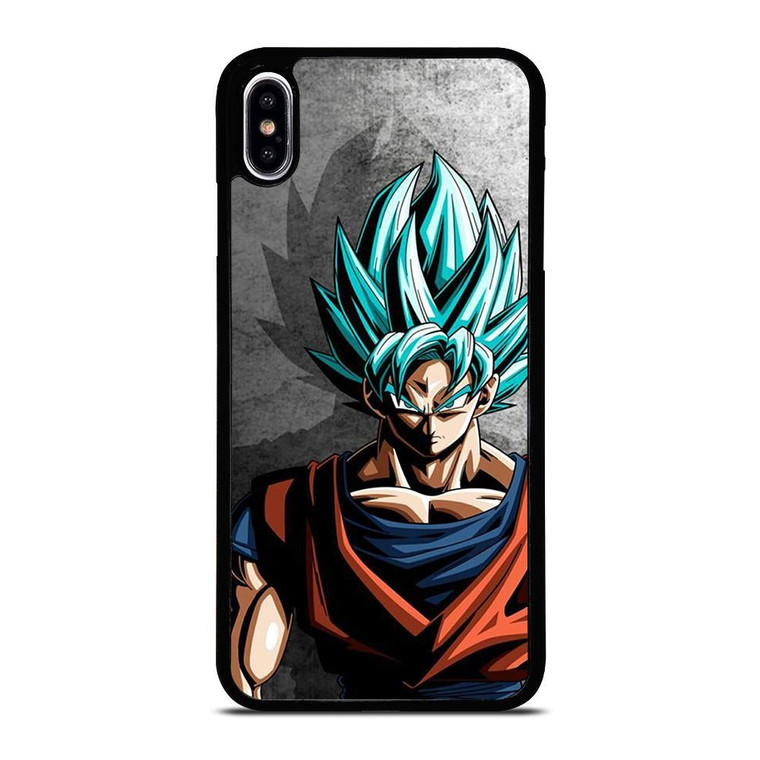 GOKU SAIYAN BLUE DRAGON BALL iPhone XS Max Case Cover
