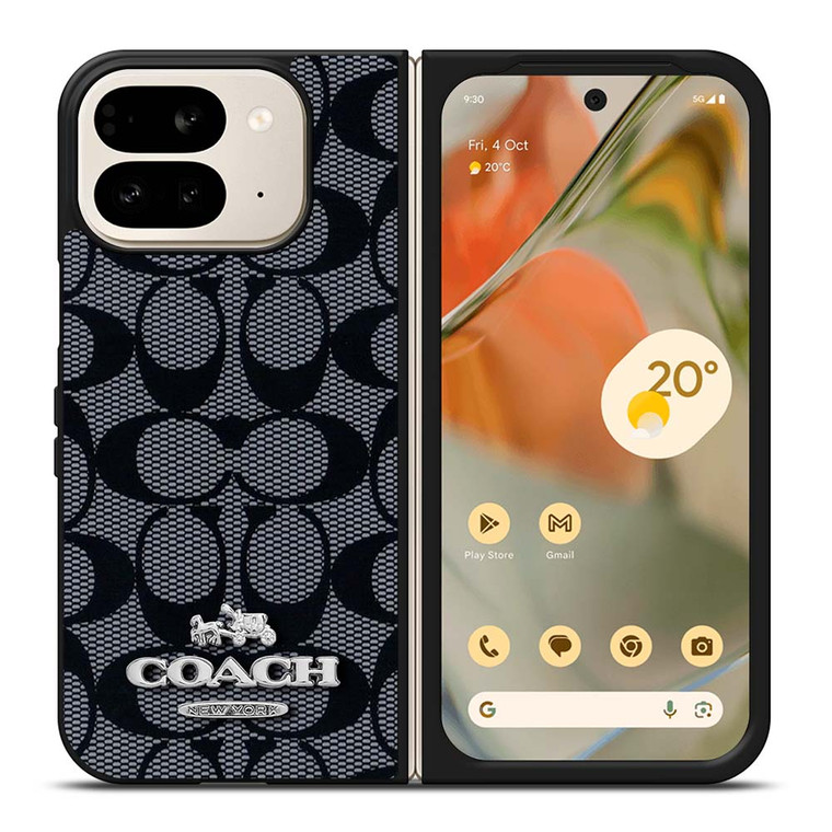 COACH NEW YORK PATTERN 2 Google Pixel 9 Pro Fold Case Cover