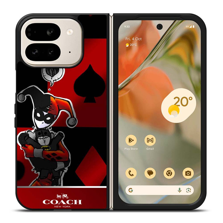 COACH NEW YORK X HARLEY QUINN 2 Google Pixel 9 Pro Fold Case Cover